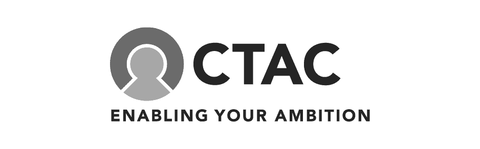 CTAC logo zwart wit